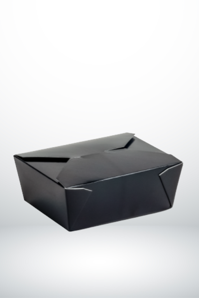 Black Takeaway Container Size#6
