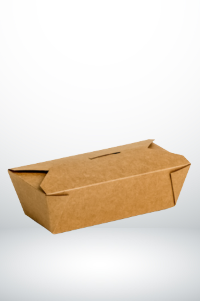 Kraft Takeaway Container Size#5