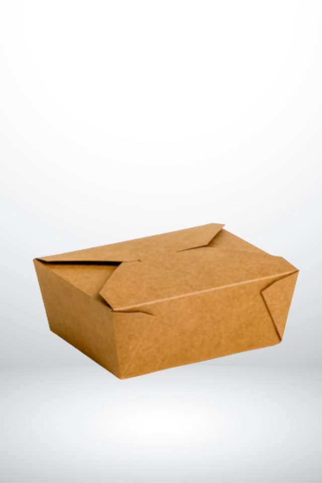 Kraft Takeaway Container Size#6