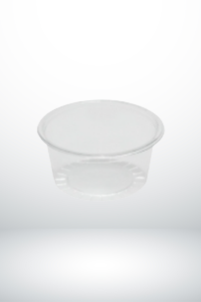 Sauce Cup 100cc. ⌀75mm., Pet, Transparent